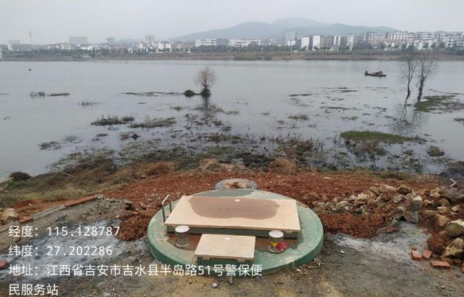吉安市赣江入河排污口整治典型案例：吉水县城南半岛路截污管道工程！(图1)