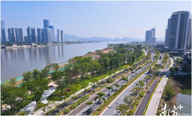 南沙横沥岛尖主骨架路网雏形基本显现(图2)