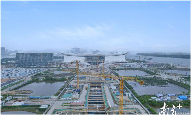 南沙横沥岛尖主骨架路网雏形基本显现(图4)