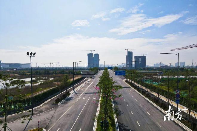 部分已具备通行条件！南沙金融岛尖「主骨架路网」雏形初现！！(图2)