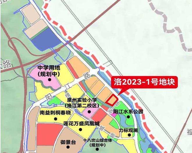 约648亩！泉州中心城区阳江新城最新规划公开：建设小学公园商业！(图7)