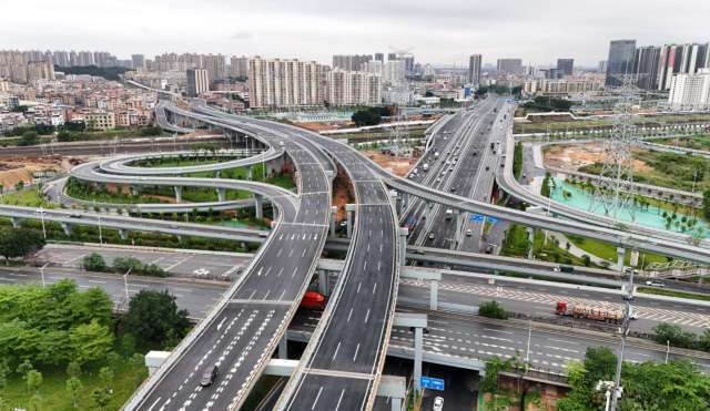 增城东华大道(一期)主线正式通车!又添一条通往新塘主城区主干路(图1)