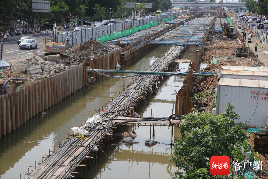 大雨后海口龙昆北路为何积水严重？项目方：三方面原因所致(图3)