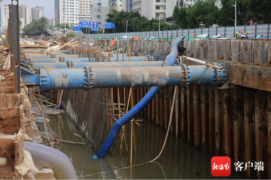 大雨后海口龙昆北路为何积水严重？项目方：三方面原因所致(图8)
