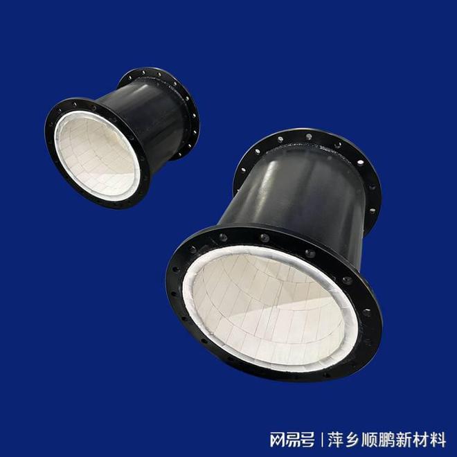 耐磨陶瓷管道内衬(图1)