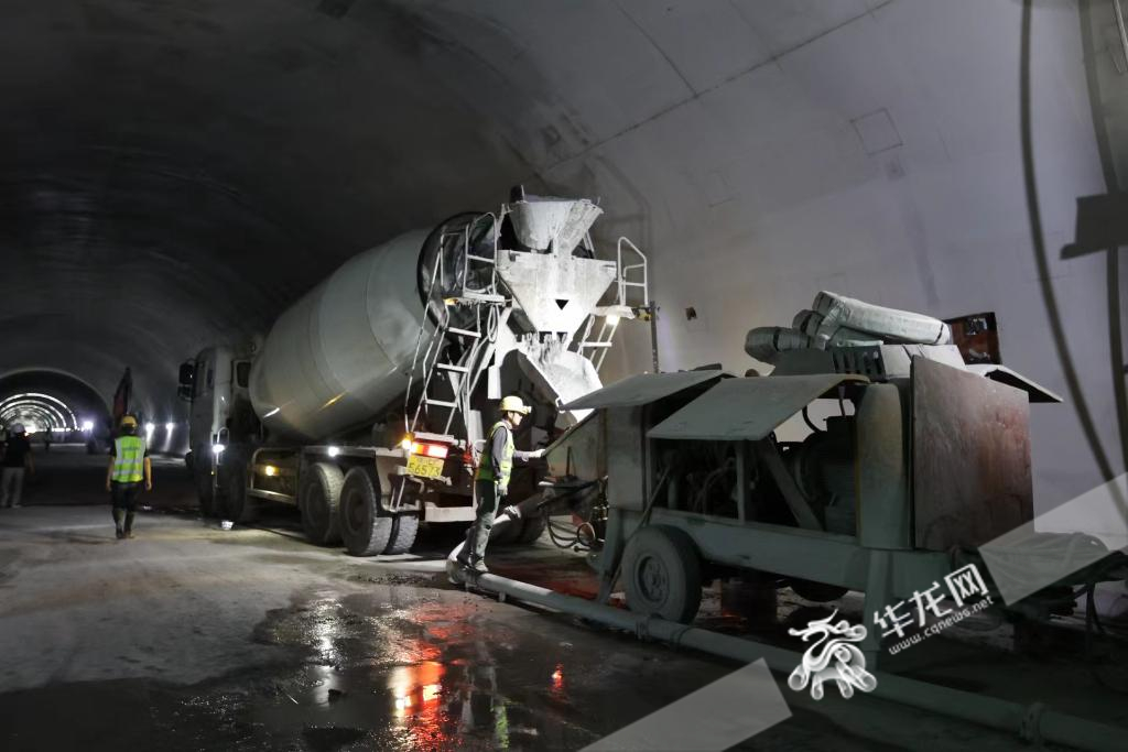 重庆市级重点工程陶家隧道双洞贯通计划明年建成投用(图1)