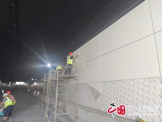 青岛胶州市上合大道新建道路即将竣工(图3)