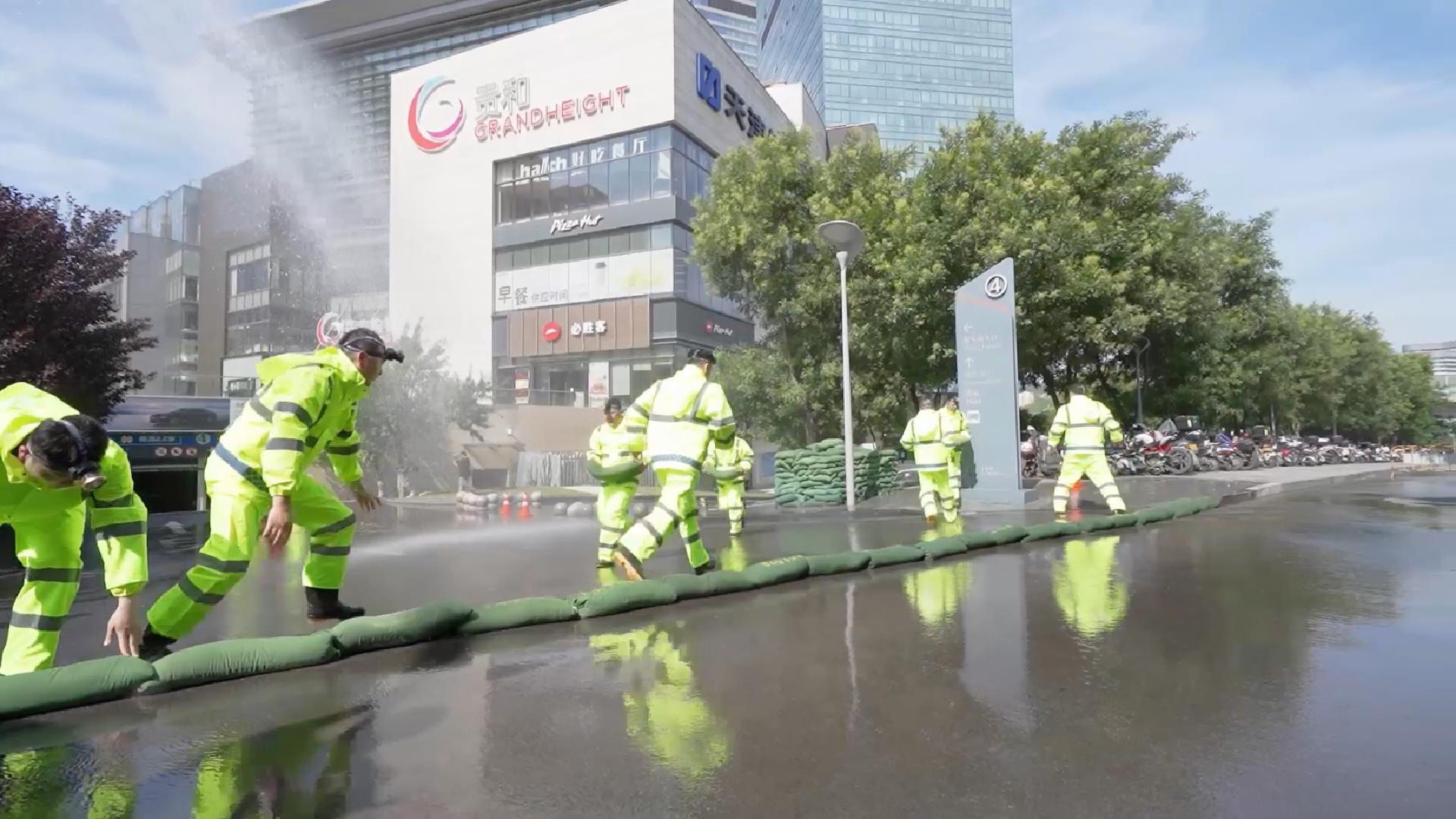 【防汛抗旱一线】中国绿发全力以赴迎接防汛“大考”(图2)