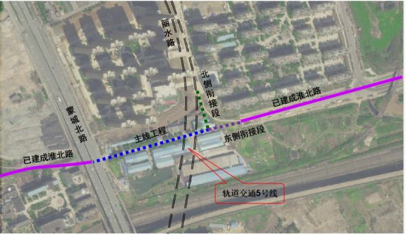 开工！庐阳北部这条路开始改造提升！(图1)