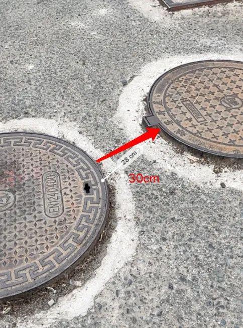 网友吐槽：高沙小区窨井盖多得离谱！(图2)