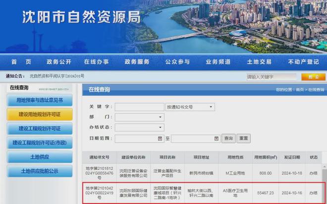 沈阳国际智慧健康城项目有新进展！上河湾村城中村配套道路招标！(图1)
