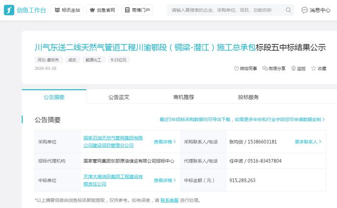 “川气东送”466亿大项目中石化独揽80亿推动能源发展！(图11)