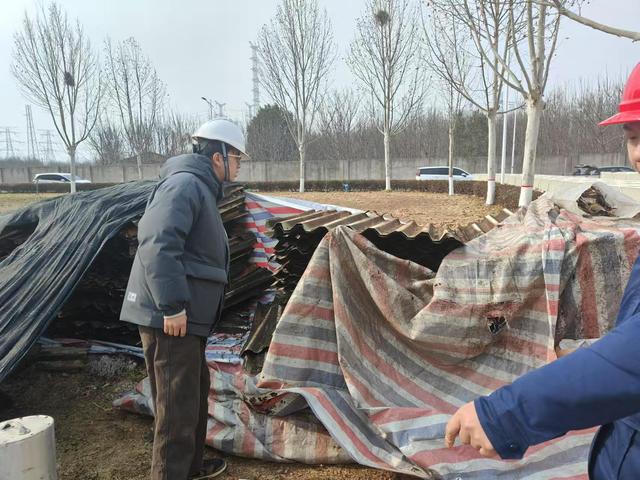 郑州城市公用事业服务保障中心赴双桥污水处理厂进行安全督导(图2)
