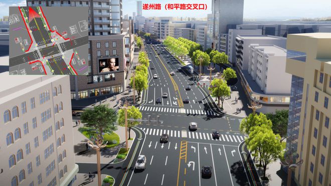 注意绕行！北河街至和平路口3月1日起打围施工(图2)