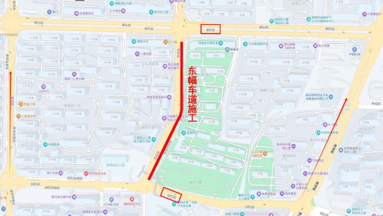 请注意绕行！青岛这几条道路将进行施工(图1)