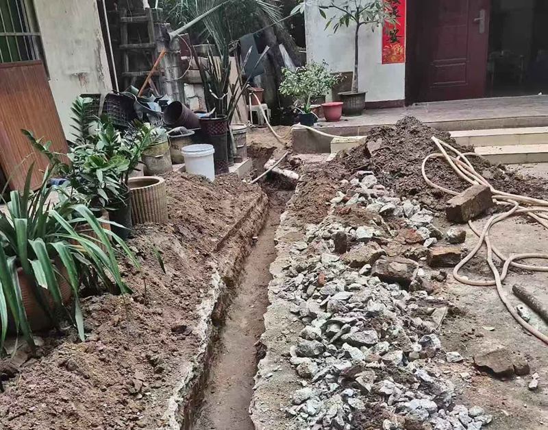 三亚市榆红村启动污水管网升级改造工程惠及1200余户村民(图1)