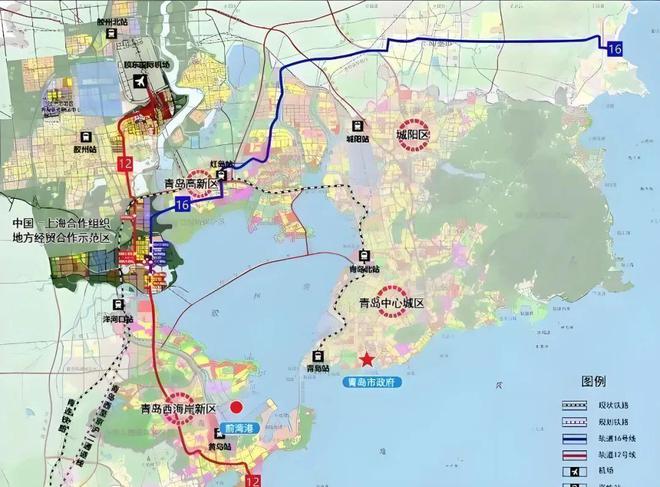 青岛地铁12号线重回视线中德生态园施工避让(图2)