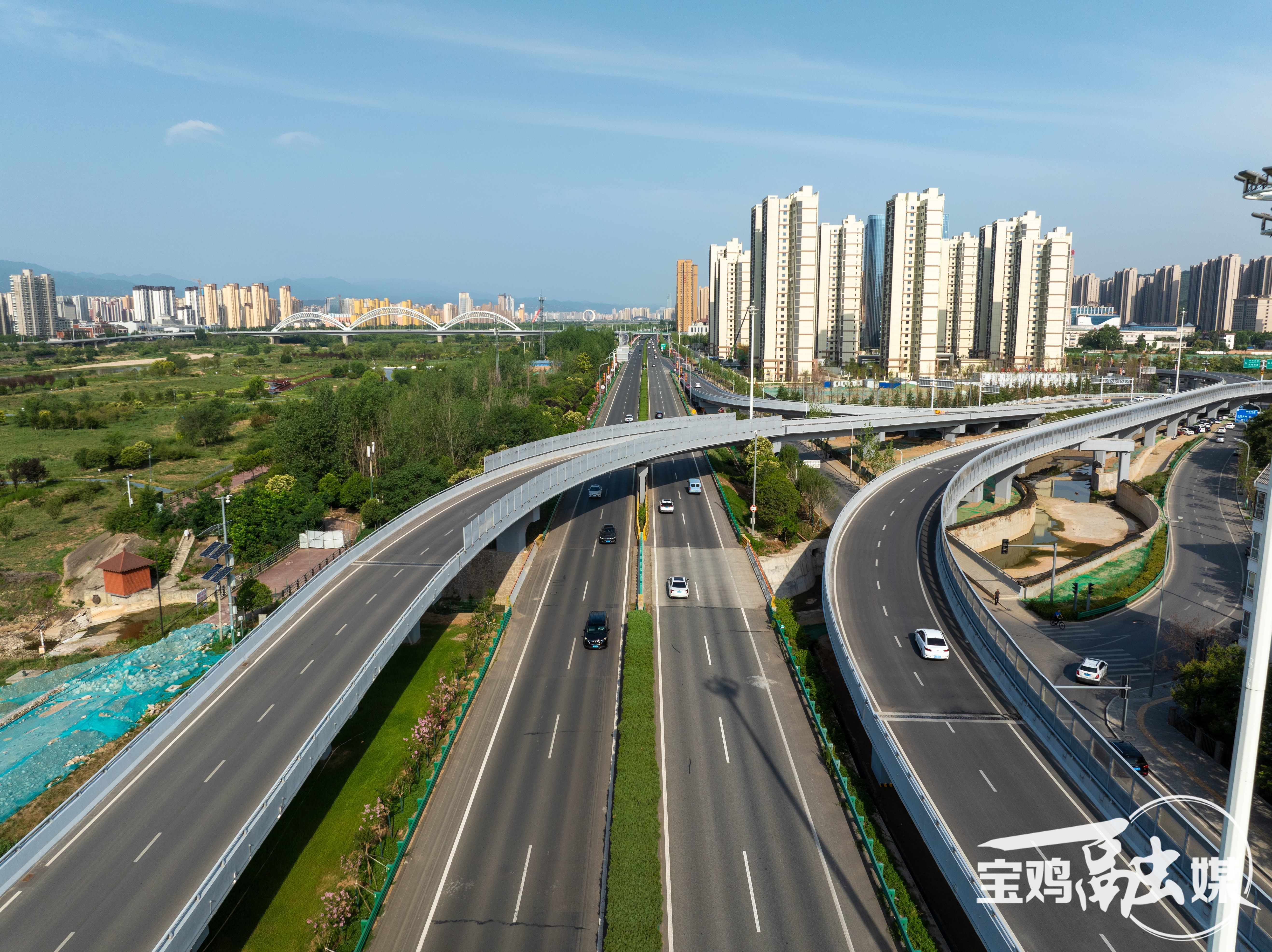 宝鸡城市快速干道促进经济高质量发展探析(图2)