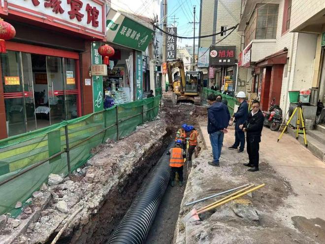 大理市南、北市区排水防涝设施完善工程项目顺利推进(图2)