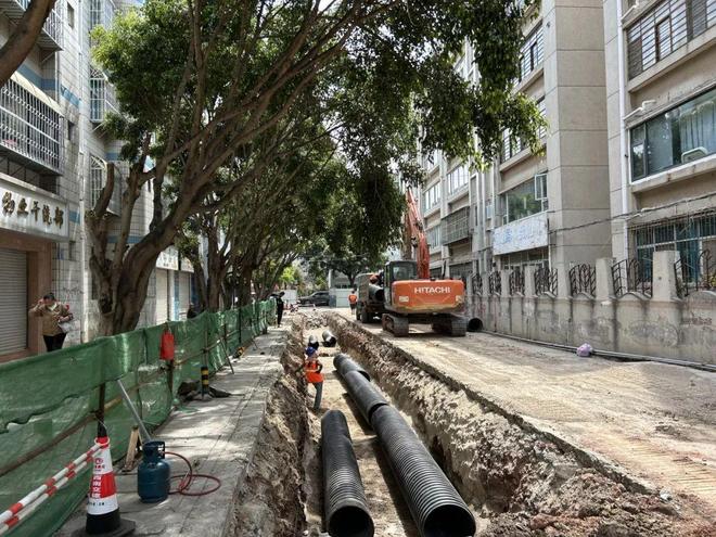 大理市南、北市区排水防涝设施完善工程项目顺利推进(图1)
