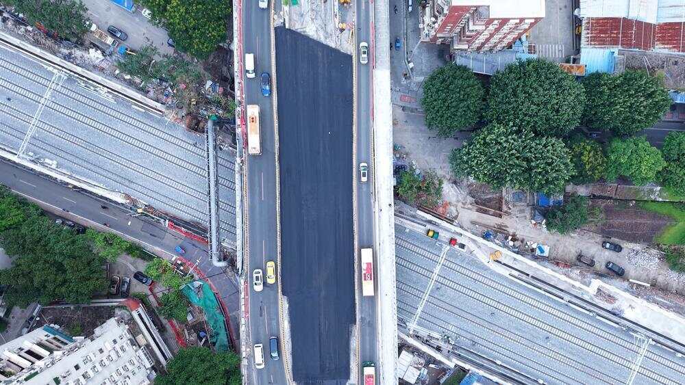 广州东风西路德坭立交将于9月1日5时恢复双向六车道通行(图1)