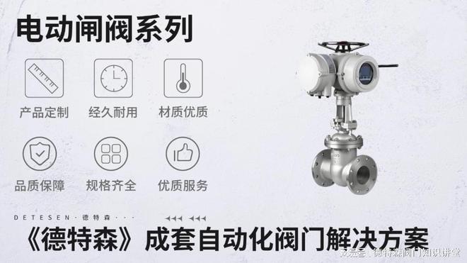 德特森(DETESEN)品牌的电动楔式闸阀质量如何?(图1)