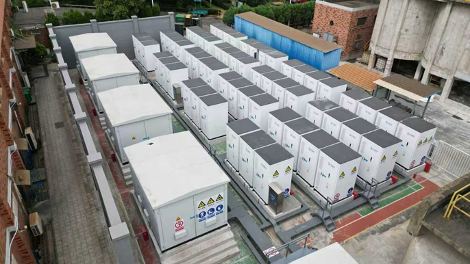 安徽马鞍山圣戈班储能项目成功并网运行(图1)