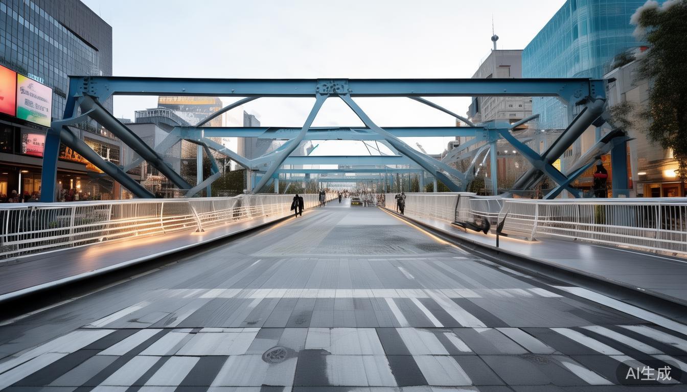 襄阳三十八中学人行天桥进入冲刺！95%进度能缓解拥堵？(图9)