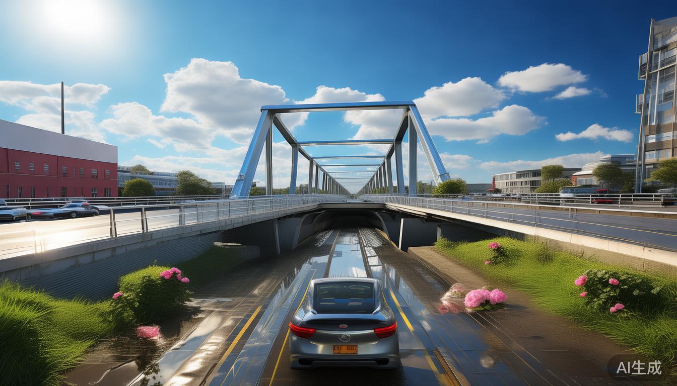 襄阳三十八中学人行天桥进入冲刺！95%进度能缓解拥堵？(图6)