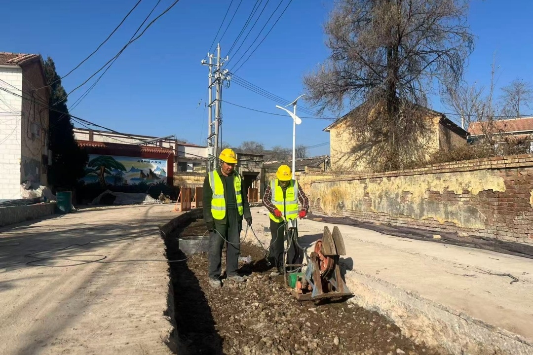 原村乡供排污一体化项目稳步推进(图1)