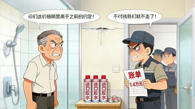 “注胶补漏”变“天价敲诈”？(图2)