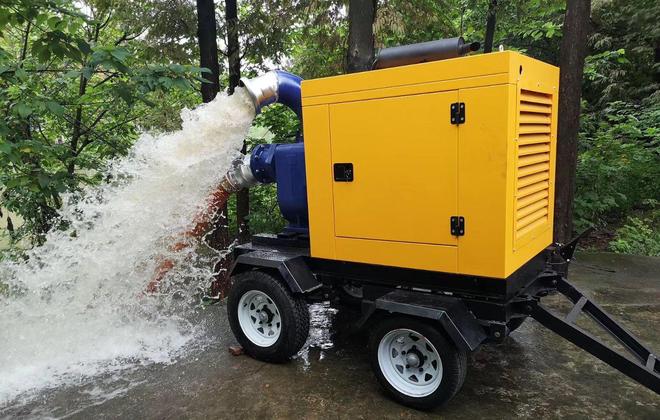 玉柴发动机加持高效稳定的移动排污系统(图1)